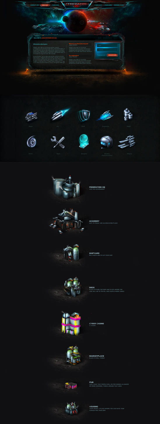 Federation54.com NEW VERSION. by brainchilds