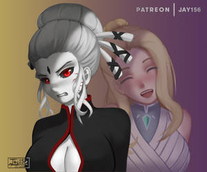A tale of two waifus by jay156