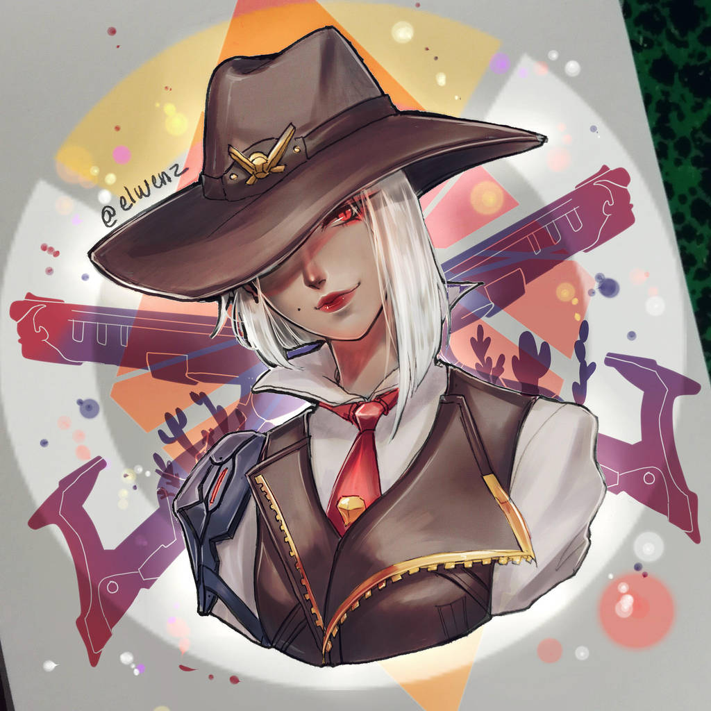 Overwatch Ashe by Elwenz on DeviantArt