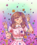Flower Shower! by JadeKingfisher