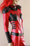 Dollface Twisted Metal Leather Catsuit Cosplay by auxcentral