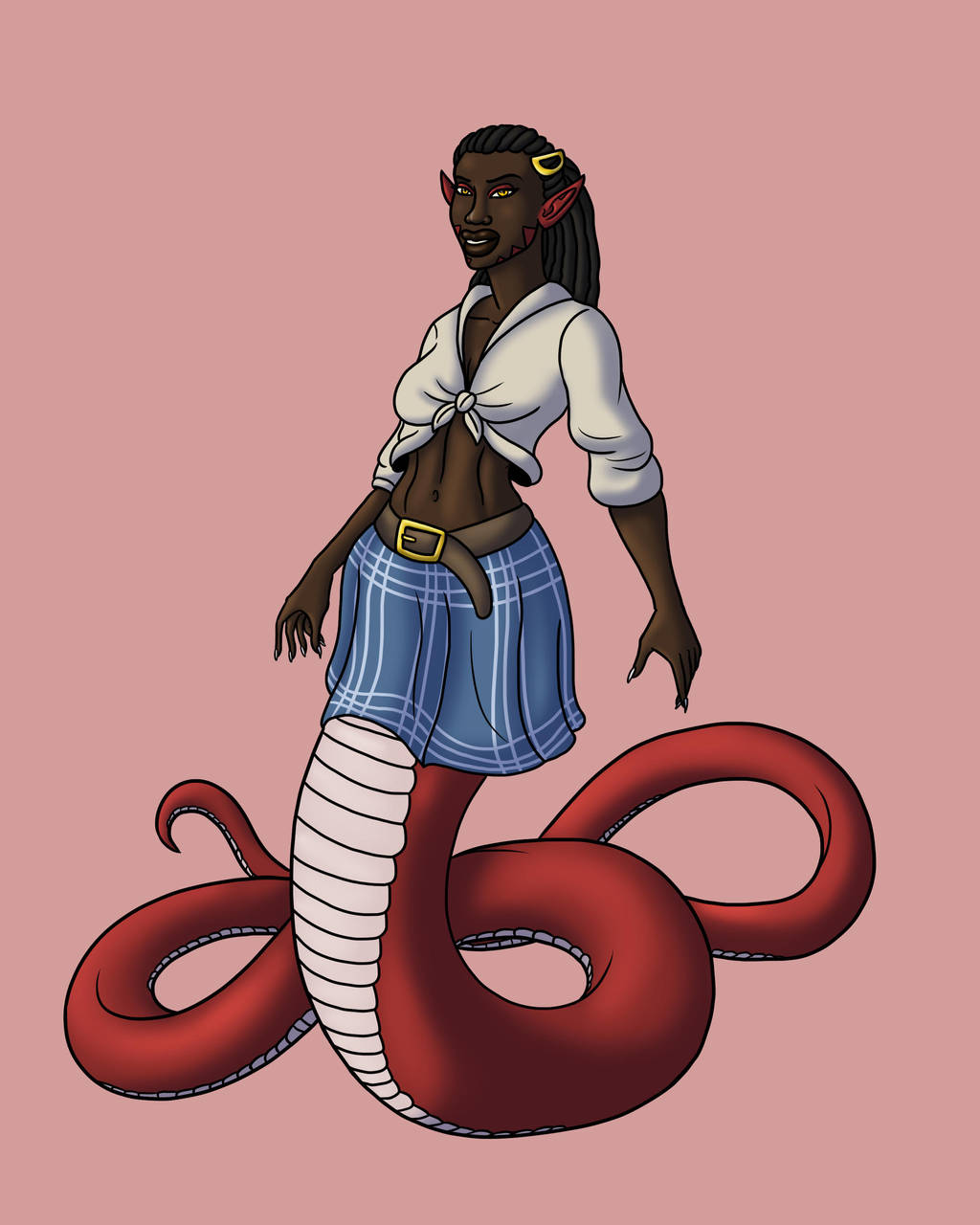 Commission Doppel from Monster Musume by BrandonScottPilcher on