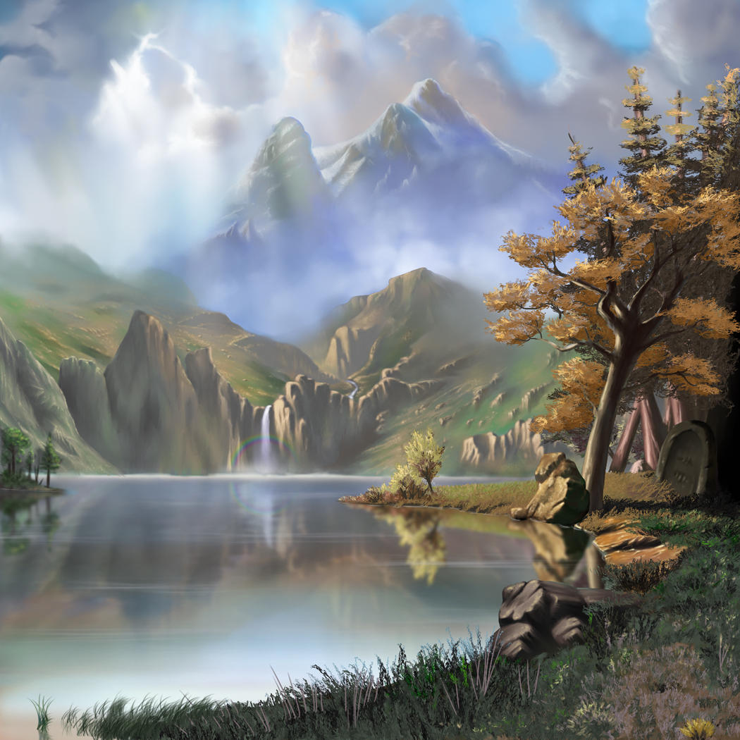 Holy Landscape by Snigom