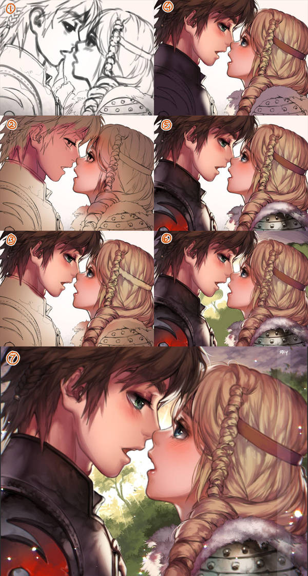 HTTYD2 step by step by kawacy