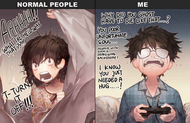 Horror Addict by kawacy