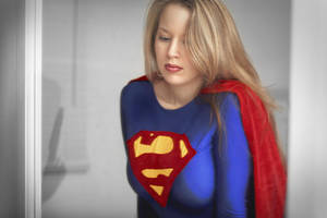 Supergirl - Lovely in the mirror... by ladynoelle