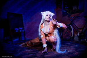 Black Hanekawa - Bakemonogatari by Elanor-Elwyn