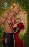 C: Anierous and Lori'vaen by The-Moonbound