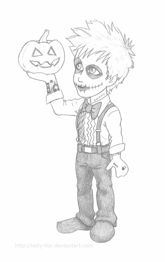 Billie Joe the Pumpkin King by kelly42fox