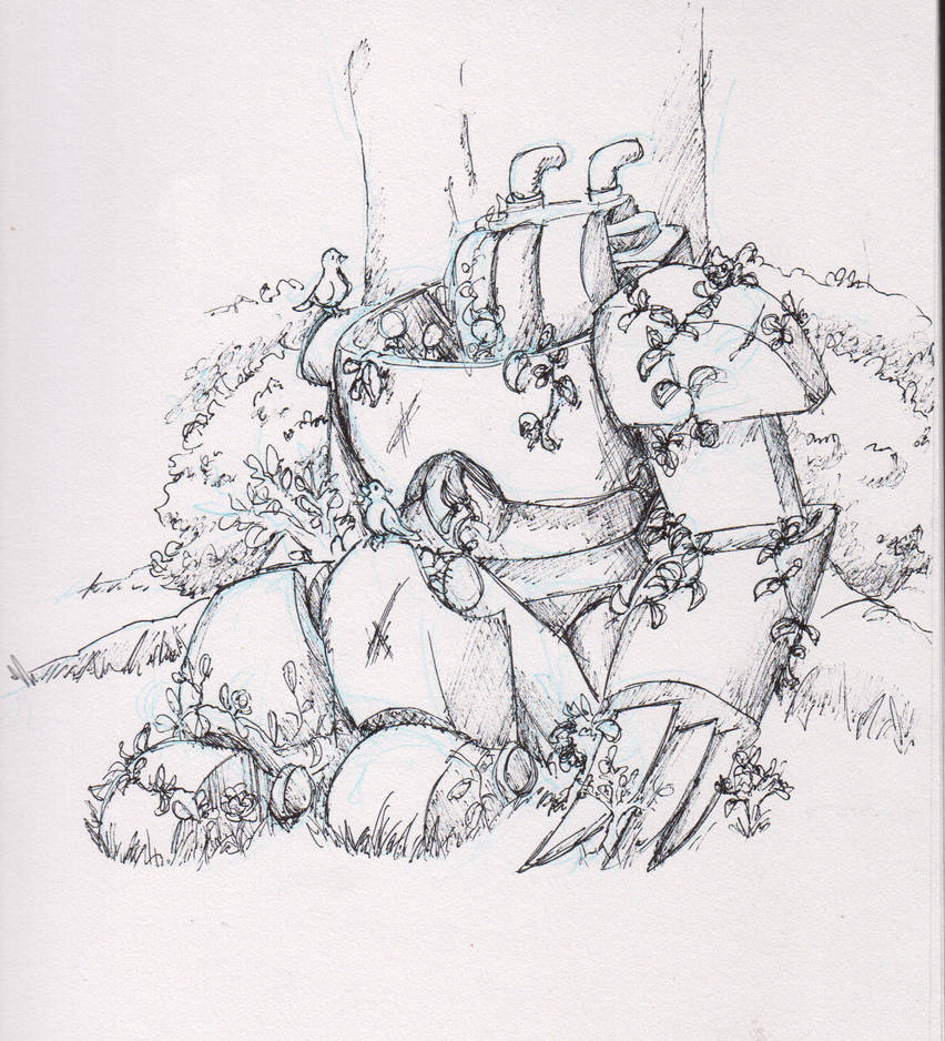 Octencre / Inktober 9 : Briser by Melnazar