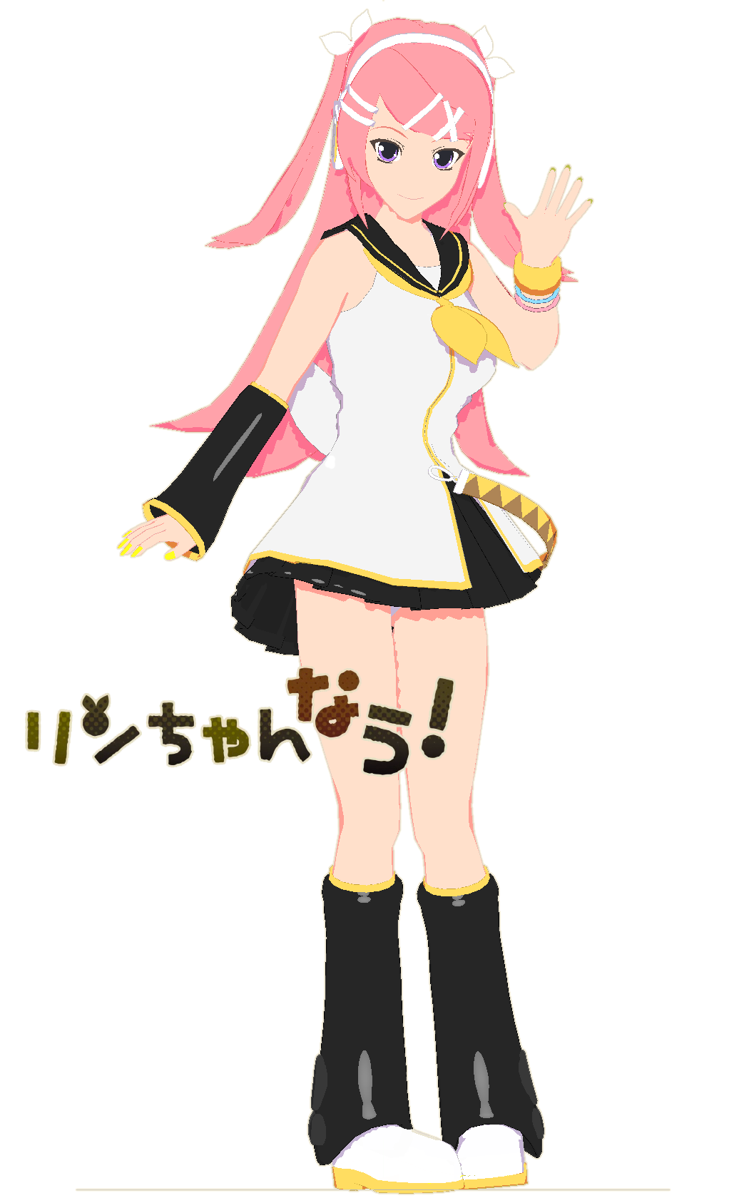 [MMD] Rin-chan NOW! by HelloStrobePants on DeviantArt