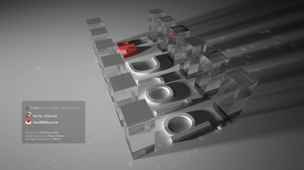 3D Render: dADroid Crystals by DRSDavidSoft 3D Render: dADroid Crystals by DRSDavidSoft