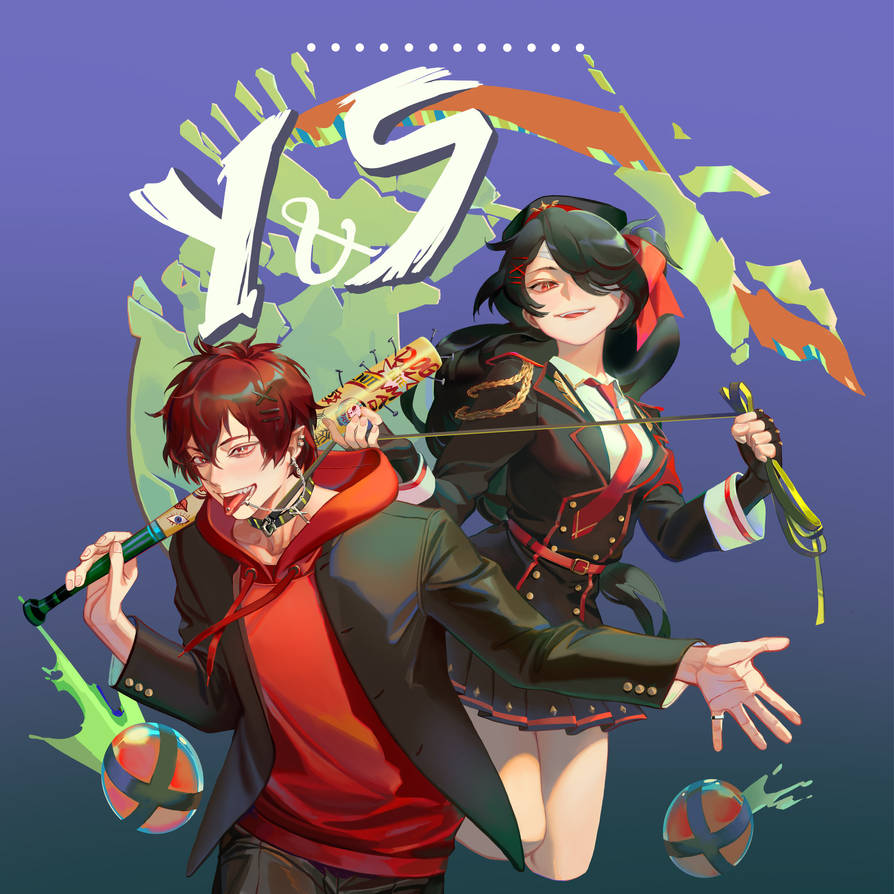 Comm: Yoru and Seongjin by Taro-K Comm: Yoru and Seongjin by Taro-K