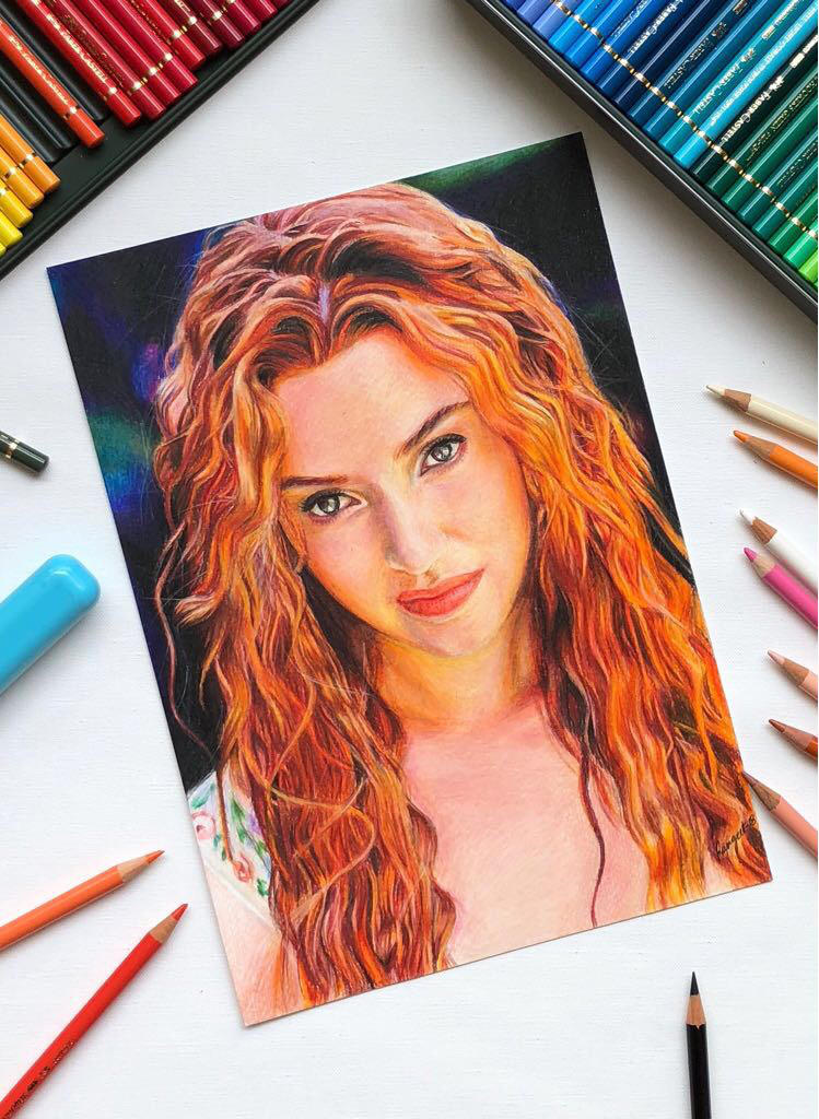 Drawing Kate winslet by MYwhiteCANVAS Drawing Kate winslet by MYwhiteCANVAS