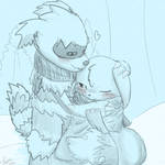 Fluffy Wintertime Kisses by RymNotrim