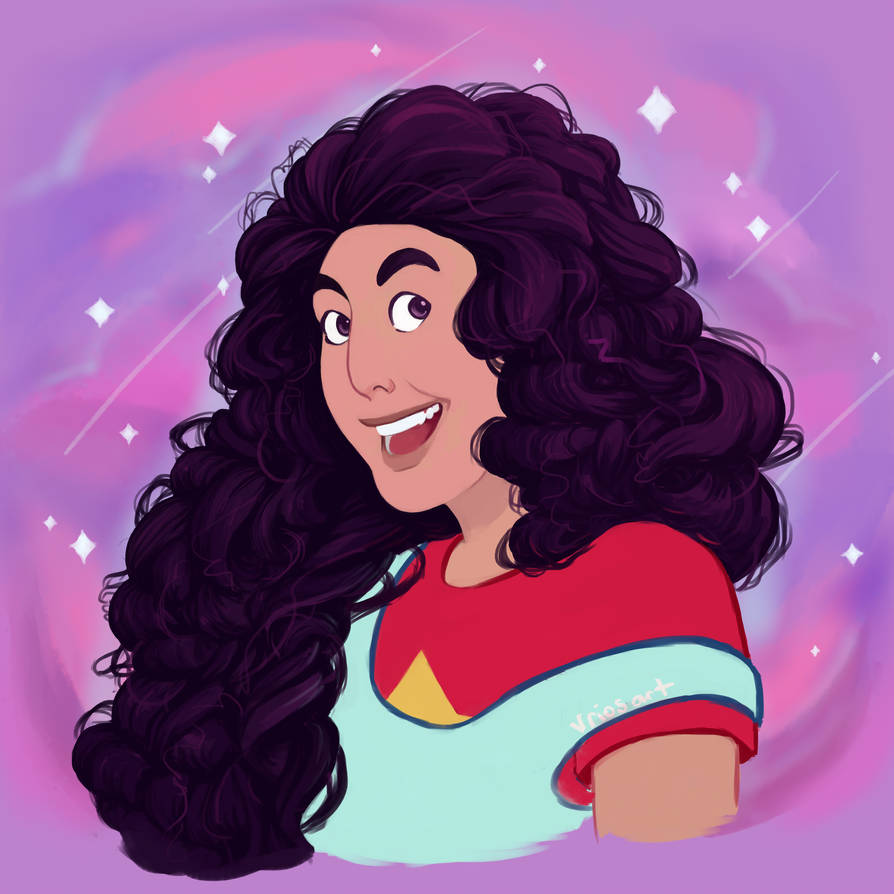 Stevonnie from Steven Universe. He finally got to be a (semi)giant woman.find me on tumblr, facebook, twitter, pinterest