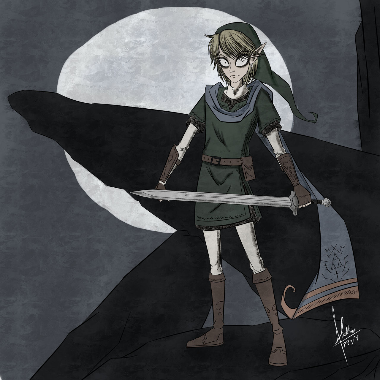 Fan Art Mashup Generator: Link in Pride Rock by ...