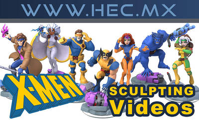 Making of X-Men Infi90s Project by HecM
