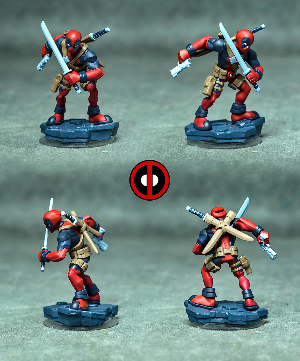 DeadPool Printed and Painted by HecM