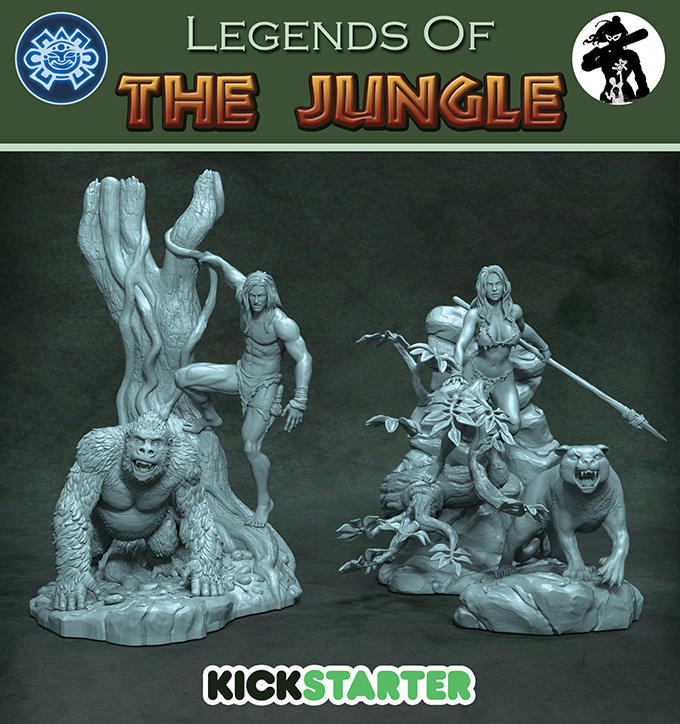 Legends Of The Jungle Kickstarter by HecM