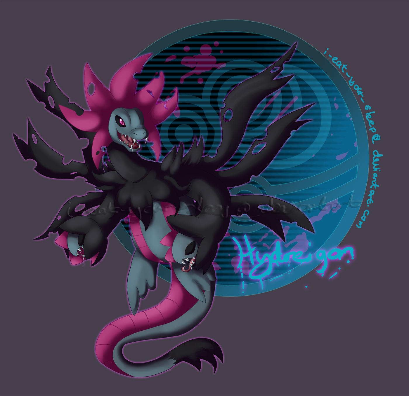 #635: Hydreigon by Somnusvorus