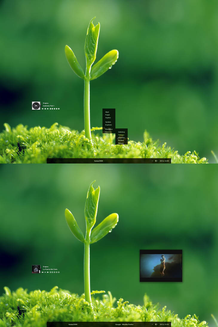 Minimal Nature Leaf by FataMorgana2012