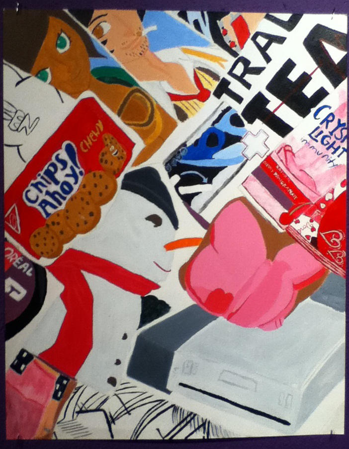 Love Collage Painting by HarajukuCookie on DeviantArt