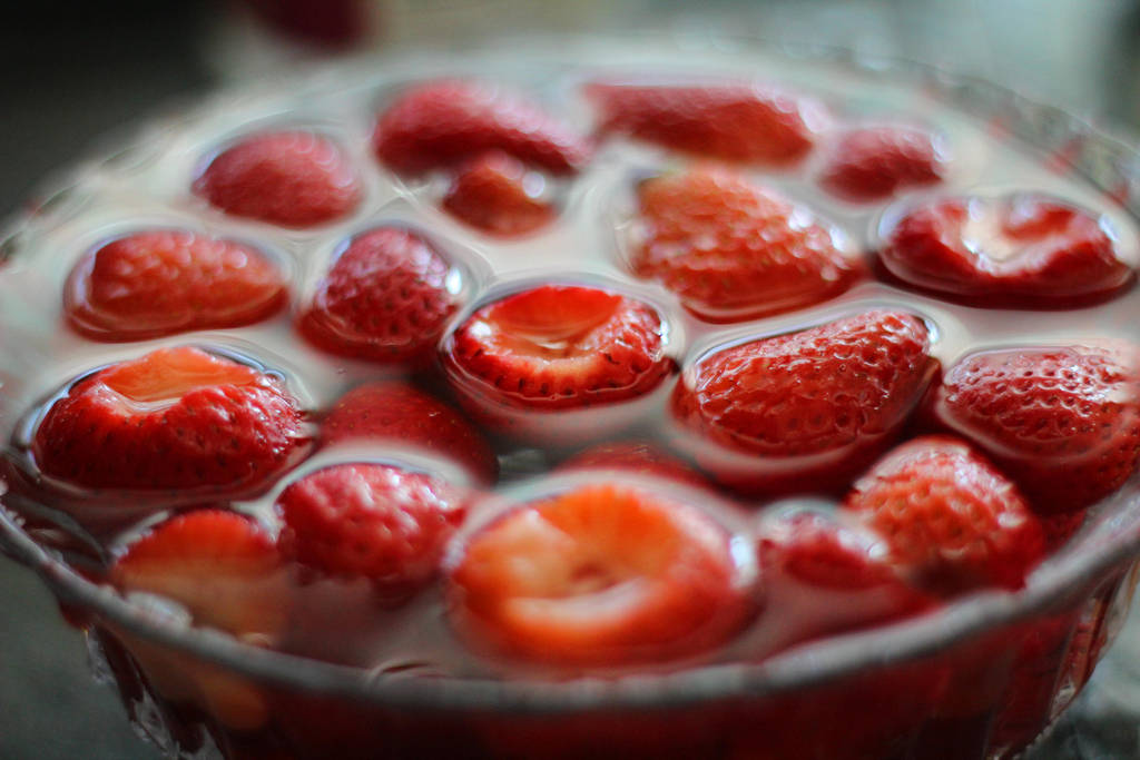 Sweet Strawberries by AtomicBrownie