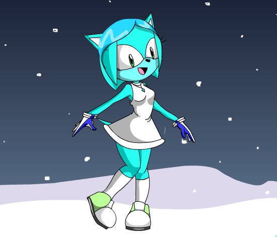 Chrystal (Sonic oc) by IceandFireGuy