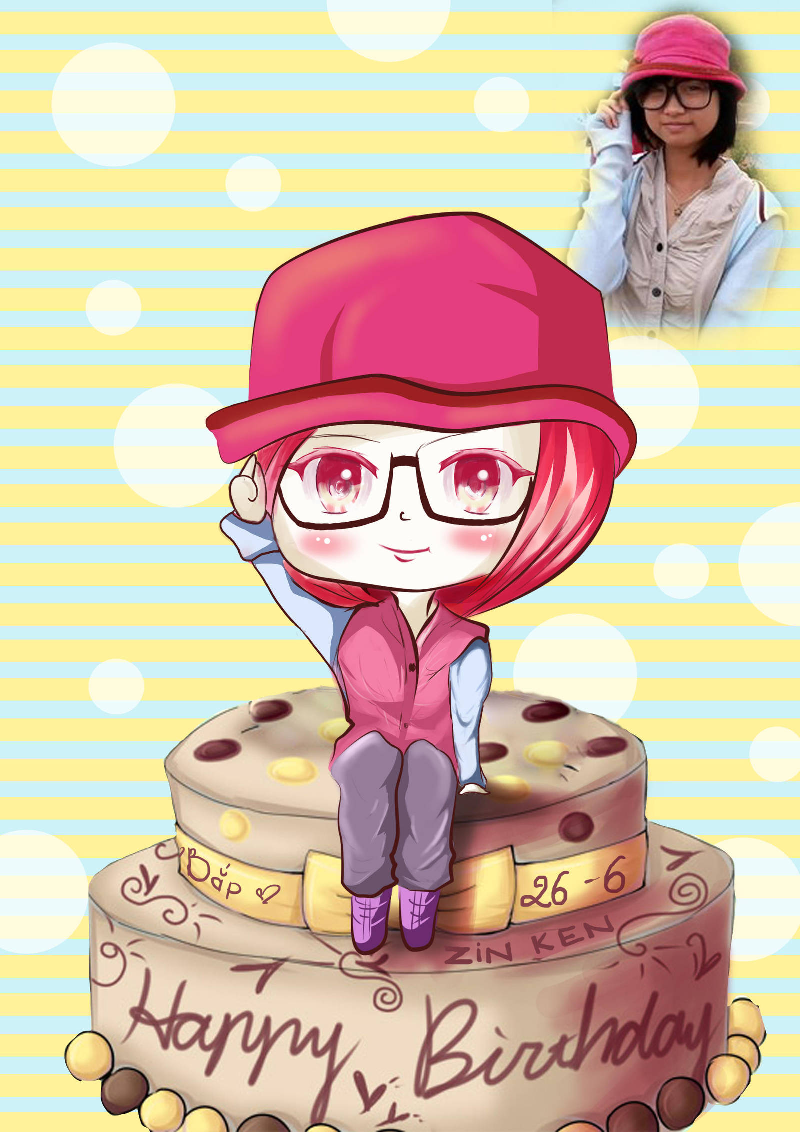 Happy BirthDay Be Bap by zinkendesign