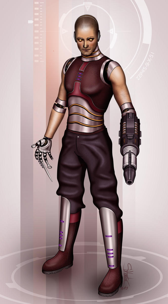 Machine Man v3.0 by lilyinblue
