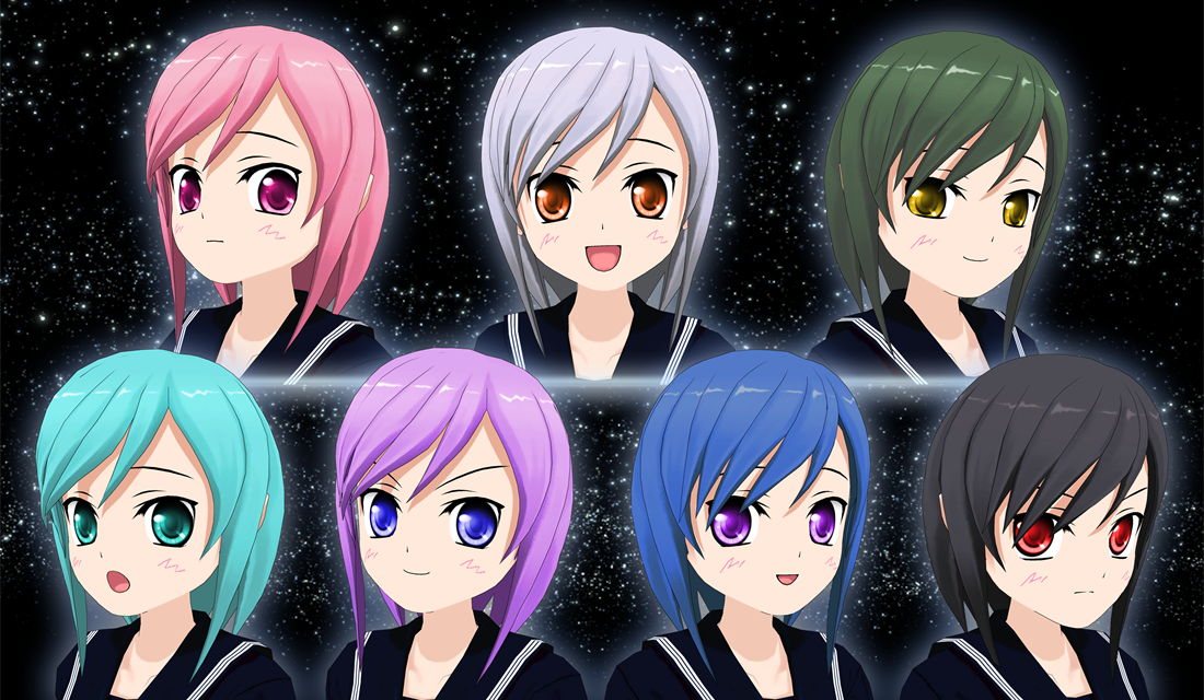 Diffrent Collor Eye Anime Girls / Anime girls with heterochromia | Animoe