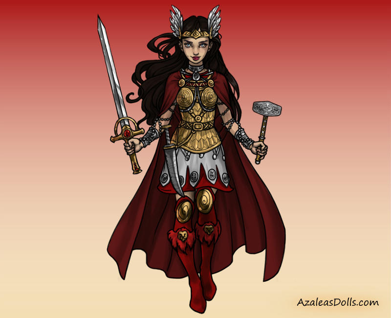Epic-Angel-Lady Sif by autumnrose83