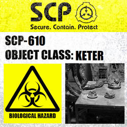 Scp 610 Warning Label By Roomylego123 On Deviantart