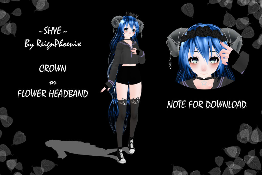 MMD Model 'Shye' (DOWNLOAD- Note Only) by ReignPhoenix