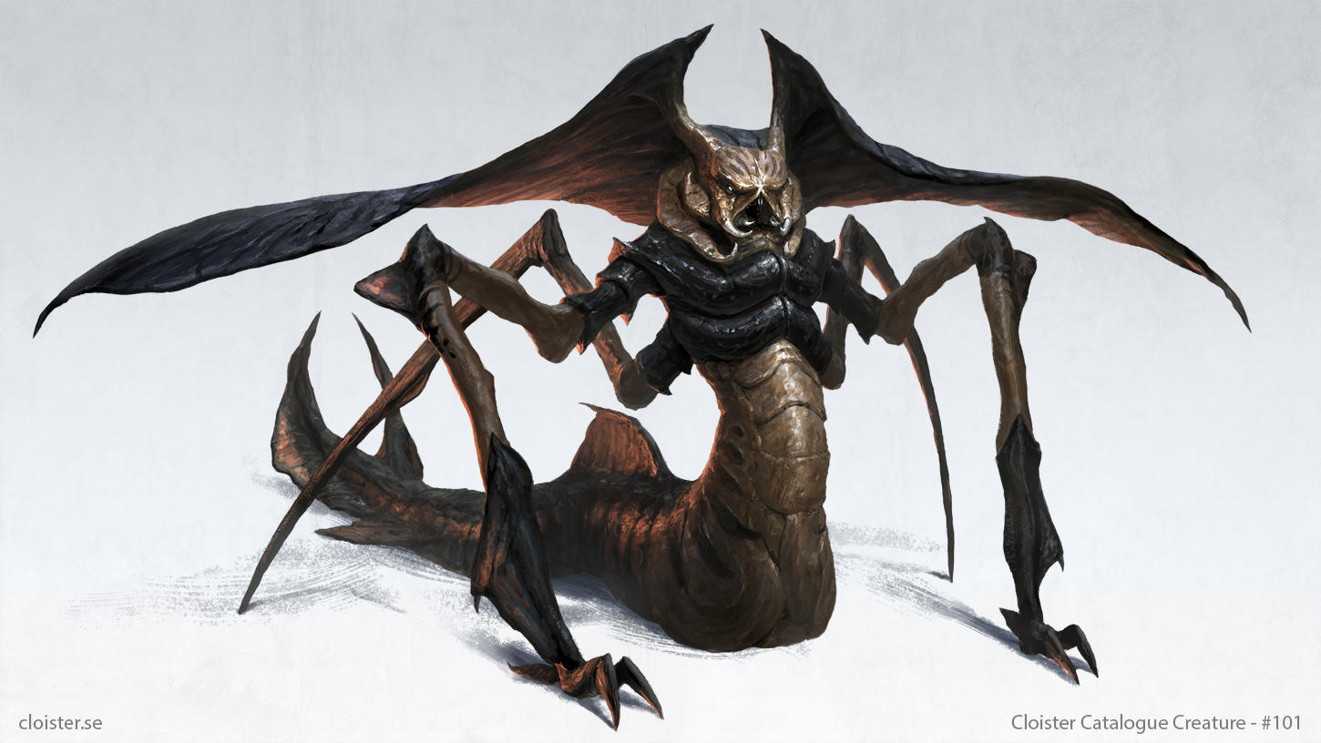 The Tar'Bukhi - creature design by Cloister