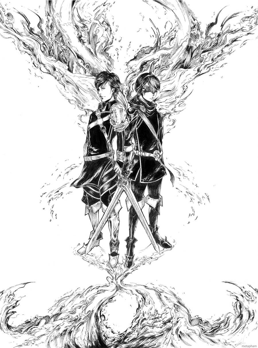 Fate of Chrom and Marth by Metapham
