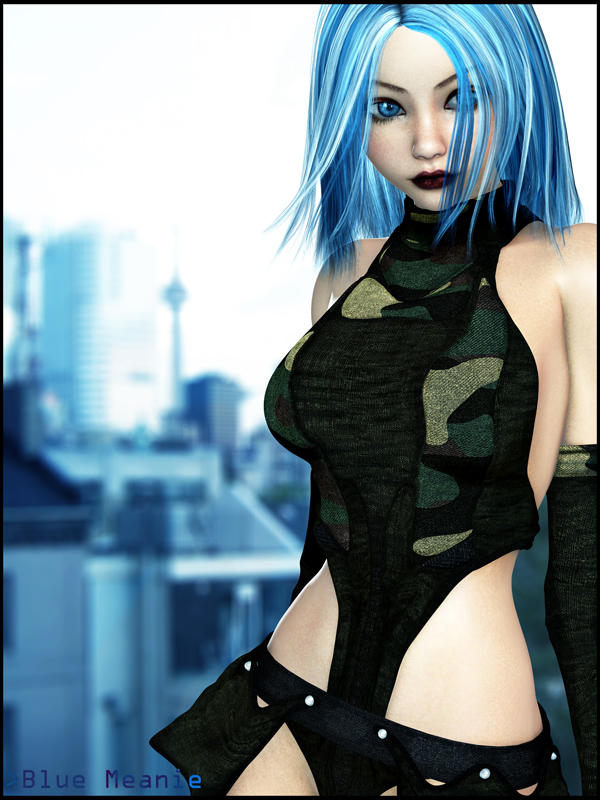 Blue Meanie by joannastar