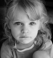 Hannah in black and white by schoolbookdepository