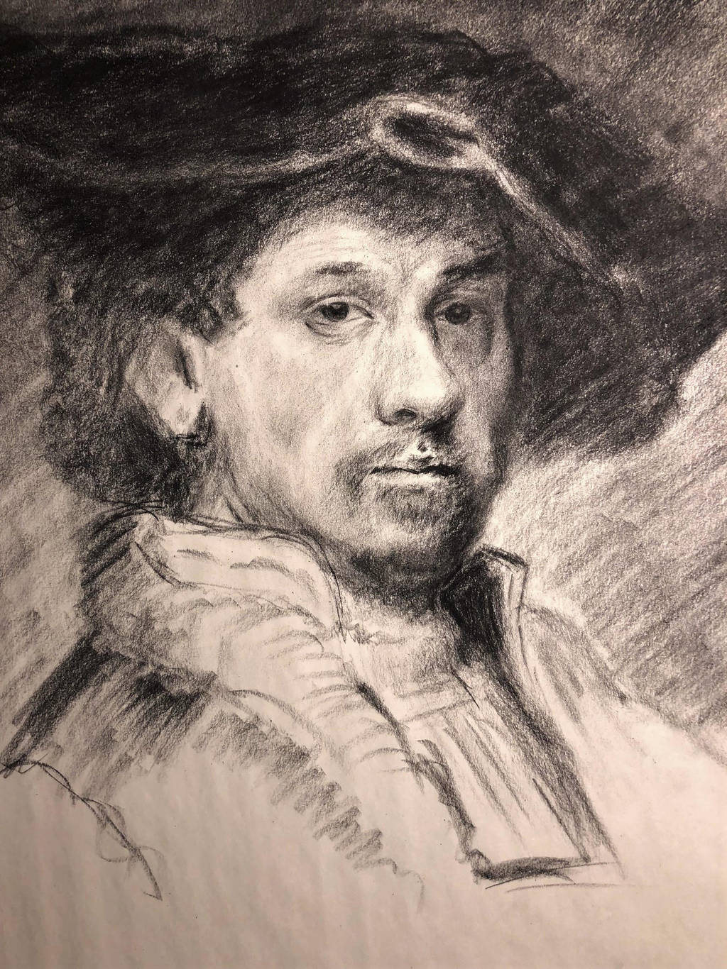 Rembrandt study by akarudsan