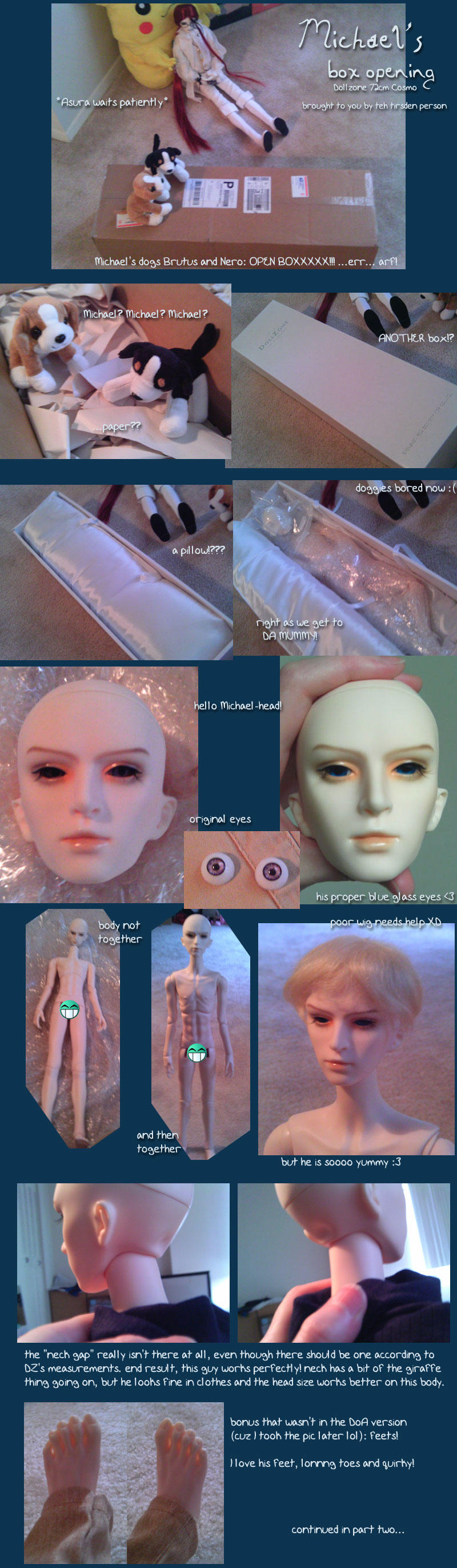 Michael's box opening - part 1 by tirsden