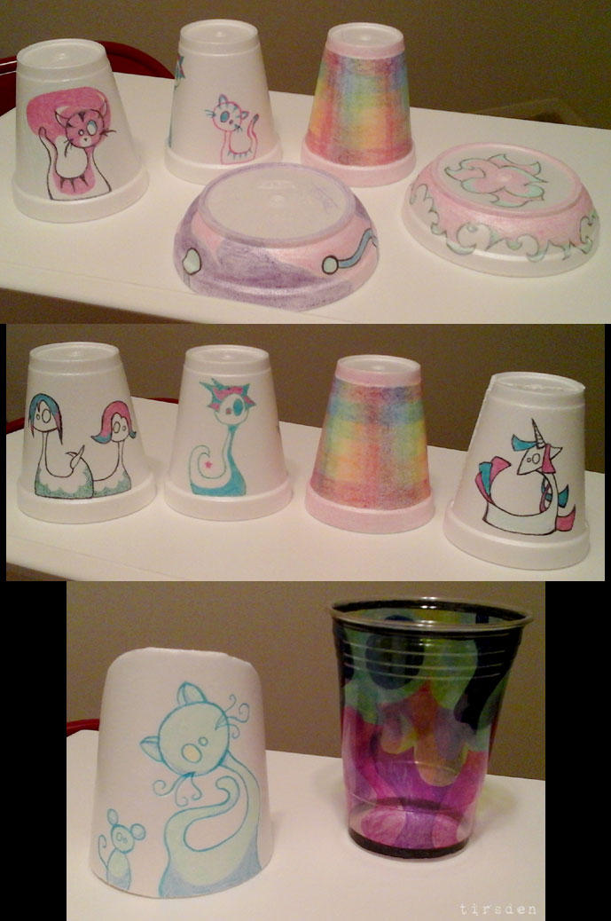 PT Rehab Styrofoam Cup Art 1 by tirsden