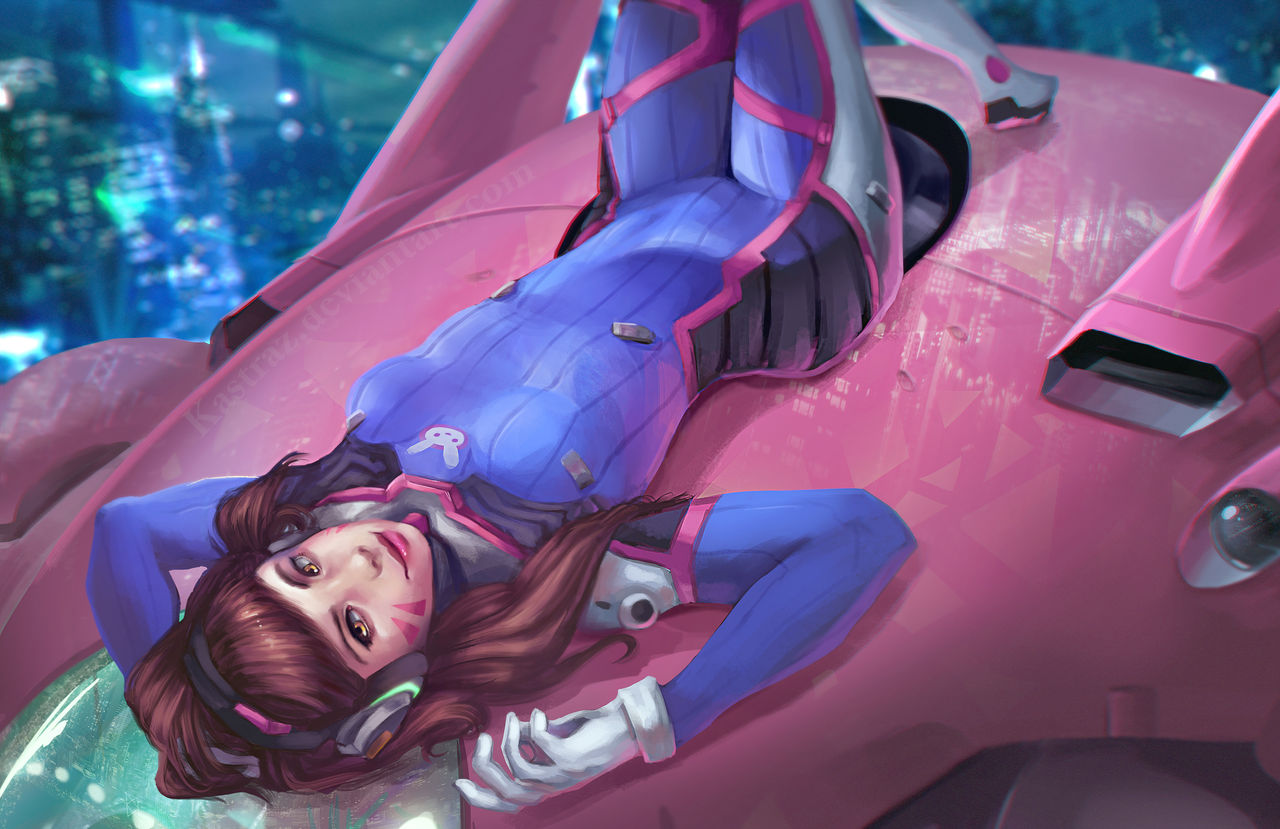 LOVE, D.Va by Kastraz