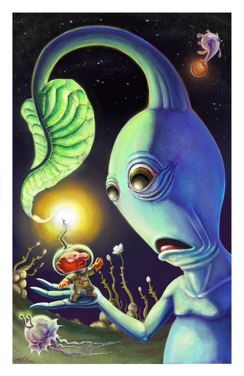 Olimars en Serie by Ammonite-Amy