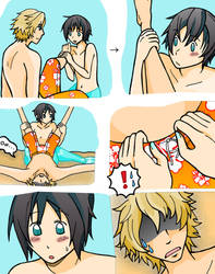 Merman x Surfer 4 by xxx-TeddyBear-xxx