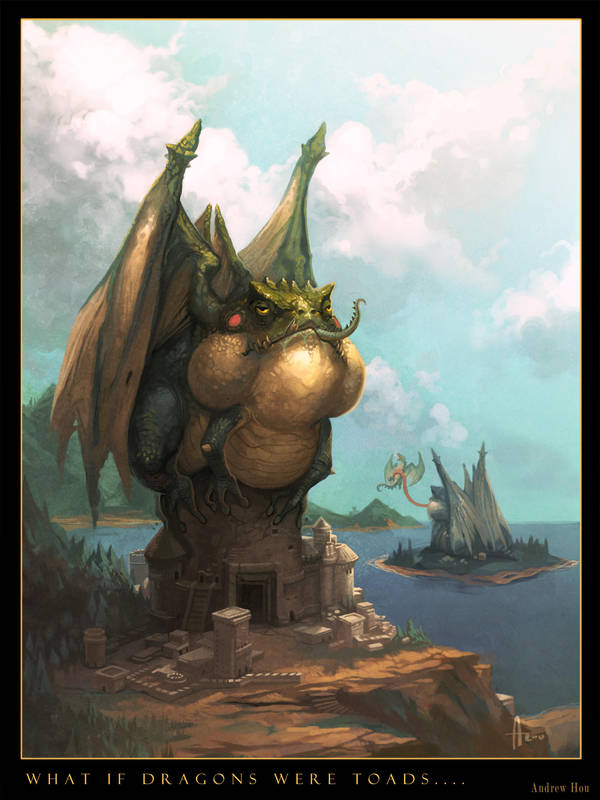 What If Dragons were Toads... by nJoo