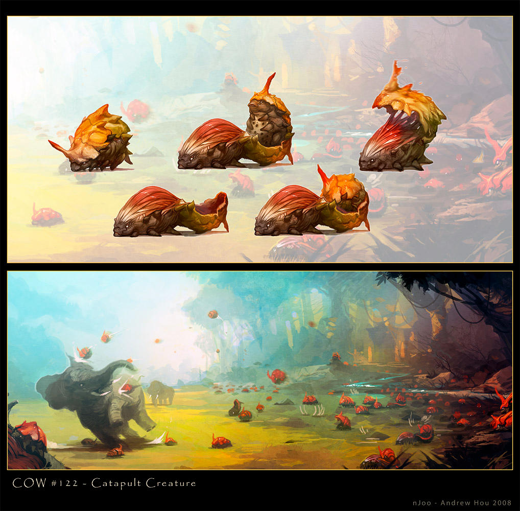 Catapult Creature by nJoo