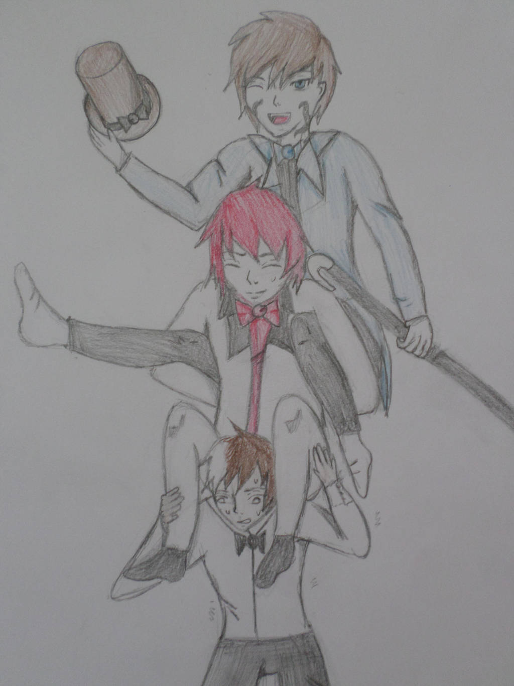 The trio XD by Zahyebah