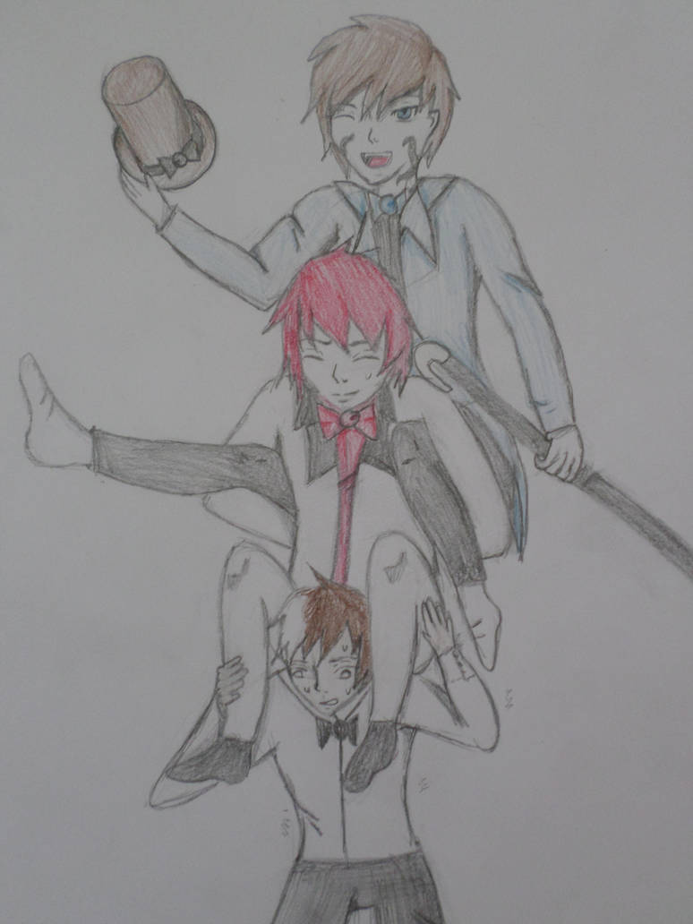 The trio XD by Zahyebah