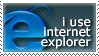 I use Internet Explorer by Kurasii